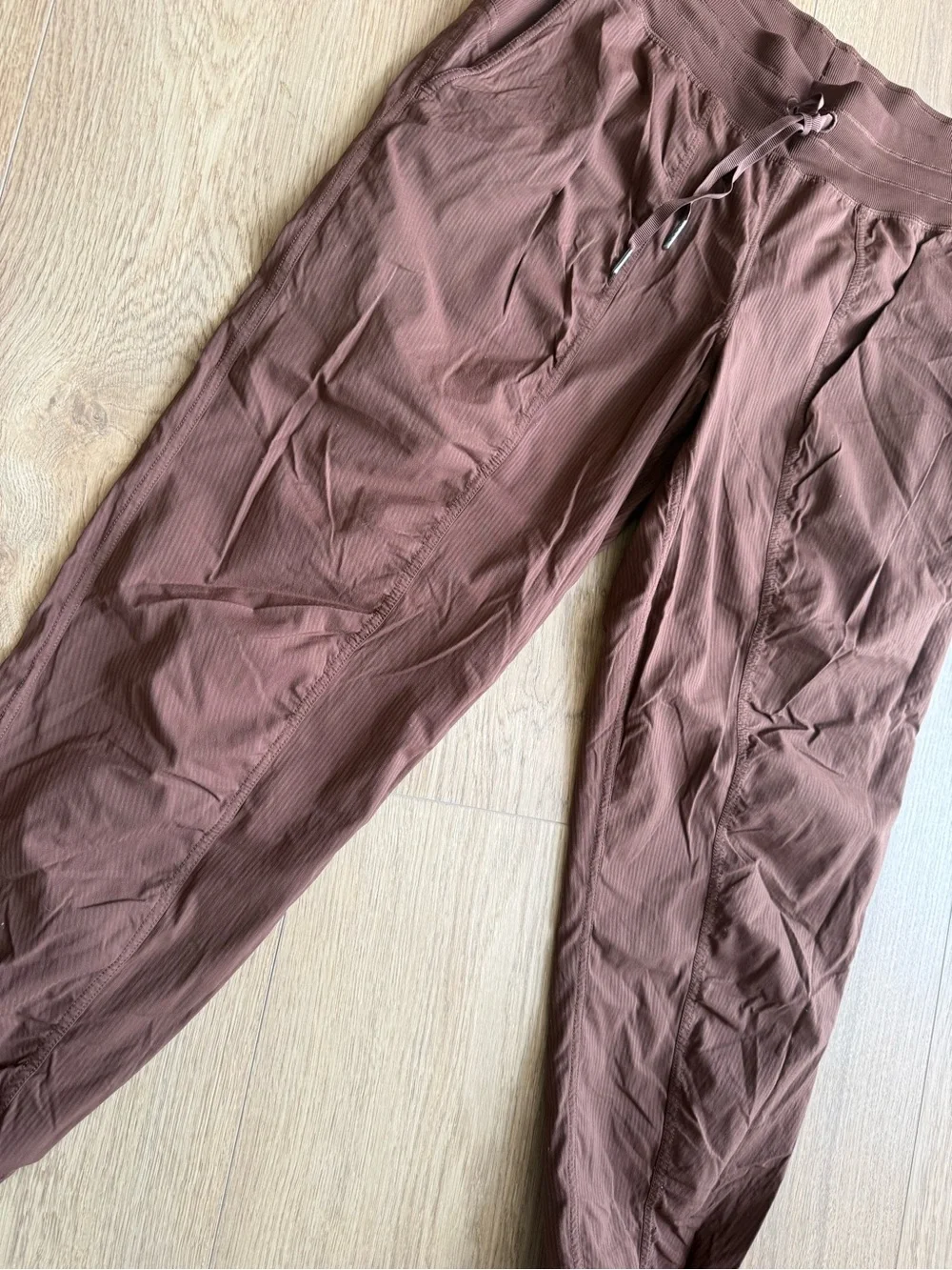 Lululemon Dance Studio Jogger pants in a beautiful chocolate brown shade